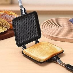 Fashion My Day Breakfast Sandwich Maker Cookware Flip Grill Pan for Household Toast Hot Dog-image-40