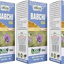 SANSU Babchi Oil 50ml For Useful In Skin Infection White Spot as it Inhibits the Growth of fungi and bacteria due to its antifungal and antibacterial properties 50ml (pack of 3)-image-10