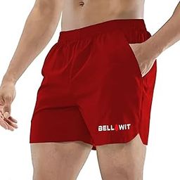 bellwit Men’s Shorts with Quick Dry Tech | Athletic Anti-Wicking Lightweight Shorts for Sports, Running & Gym-picture-0