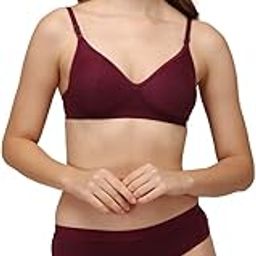 Women's Cotton Bra and Panty Set | Wire-Free, Non-Padded Lingerie Set | Soft & Comfortable Innerwear-image-72