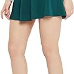 Women Solid Mini Flared Skirt-picture-48