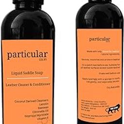 Particular: Liquid Saddle Soap, One Step Cleaner and Conditioner for Natural Leather | Beeswax and Lanolin Based | Clean and Nourish | 100% Good for Leather Ingredients 200 Ml-picture-26