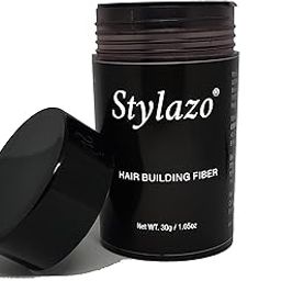 Stylazo Hair Building Fibers 30g Dark Brown Fine or Thinning Hair | Instantly Thicker, Fuller Looking Hair-image-39