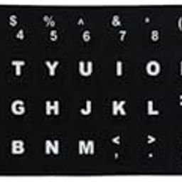 MERISHOPP 2Xlaptop Keyboard Stickers Universal Computer Keyboard Stickers for Pc Desktop English|Computers/Tablets & Networking | Keyboards, Mice & Pointers | Keyboards & Keypads-12