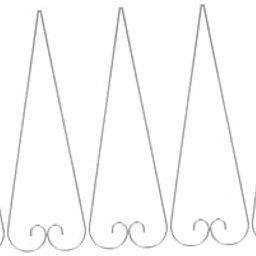 Gogogmee Outdoor Garden Stake Hooks 10 Pack Metal Shepherd Hooks for Plant Tags Easy Install Garden Decor-image-35