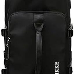 Multiple Compartment Lightweight Travel Bag with Shoe Compartment & Unisex Waterproof Duffel Shoulder Bag with Carry Gym Accessories, Fitness Bag, Sports Kit (Black)-picture-29