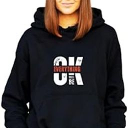 Printed Winter Wear Full Sleeve Hoodie for Women - Stylish Comfortable and Trendy Sweatshirt for Girls-image-61