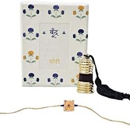 Boond Fragrances Rakhi Gift Box with Natural Perfume Oil | Dori Gift Box | 3ml (Audh Fragrance with Rakhi)-image-8