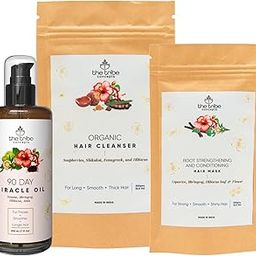 The Tribe Concept Anti-Dandruff Kit, Effective Ayurvedic Products for Hair Fall Control & Dandruff, 100% Chemical Free & Natural-43