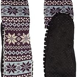 Women Slipper Socks Warm Fuzzy Fleece-lined Indoor Anti-Skid Floor Socks Assorted color-picture-22