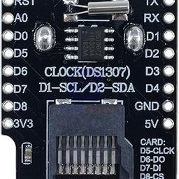 D1 Mini WF Board Card Slot Data Logger Shield RTC DS1307 Real Time Clock Module for Arduieno RastpbeRpy New for Arrival 2025 High for Quality-image-13