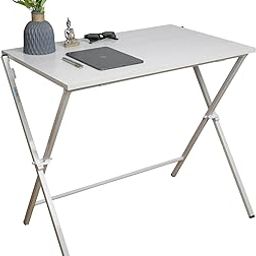 BLUMUNO Study Desk/Multipurpose Table/Computer Desk/Desk Table/Work Desk/Foldable Table/wfh Essential (White Oak Finish)-18