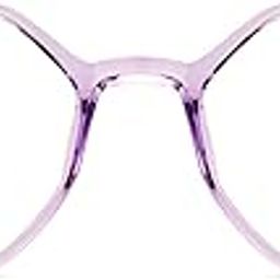 LENSKART AIR 225954 Zero Power Bluecut and Antiglare Computer Glasses | Purple Transparent Hexagonal Full Rim | PLAY | For Men & Women | Medium | LAE000347-image-74
