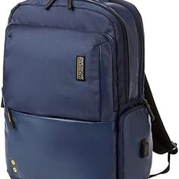 Zork Polyester 2 Compartment Laptop Unisex Backpack (Blue,Frsz)-image-66