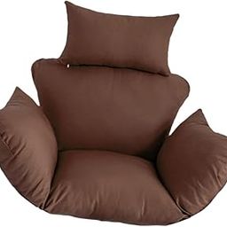 ATORSE™ Hammock Swing Chair Cushion with Headrest Armrest for Backyard Porch Outdoor Brown|Home & Garden | Yard, Garden & Outdoor Living | Patio & Garden Furniture | Cushions & Pads-image-56