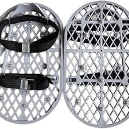 ATORSE Concrete Finishing Shoes Lightweight Practical Professional for Floor Ground Metal buckle spike-picture-3
