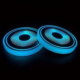 2 Pcs Cup Holder Lights for Car, Accessories,Cup Holder Coasters for Car,Universal Compatible with Many Models,Suitable for Driving Vehicles with Anti Slip Design-14