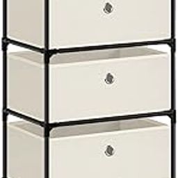 HAITRAL 4-Tier Drawer Clothes Organizer BLUE,BROWN,OFF-WHITE-picture-17