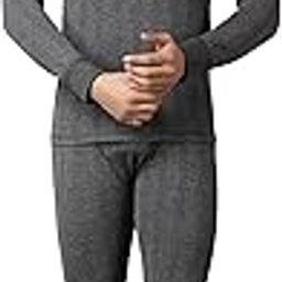 Winter Wear Thermal Upper Vest and Bottom Lower Warmer Combo for Men Long Johns Underwear Set-44