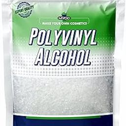 Myoc Polyvinyl Alcohol –100 Gm (3.52 Oz), Polyvinyl Alcohol Hot, PVA Hot, Polyvinyl Alcohol Fine Granules, Polyvinyl Alcohol for Spray, Film Forming Polyvinyl Alcohol PVA Hot, Polyvinyl Alcohol Bulk-12