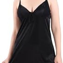 Womens Shorts with Vest Nightwear Satin Short Nighty for Wife with Robe Set Net Lace Fabric-image-89