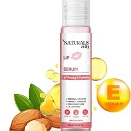 NaturalsOnly Roll On Lip Serum Oil, make lip pink & Plumping Serum for men & women Natural lip oil-21