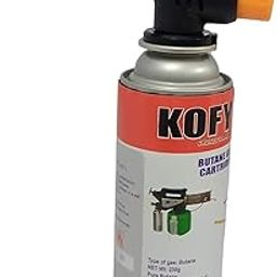 Kofy AUto Torch with Butane Gas Can Combo-15