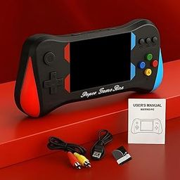 GRAPHENE Handheld Video Games for Kids X7M 500-in-1 Retro Game Console TV Compatibility Rechargeable SUP Portable Gamepad (Pack of 1) (X7M Video Game),Multicolor-picture-12