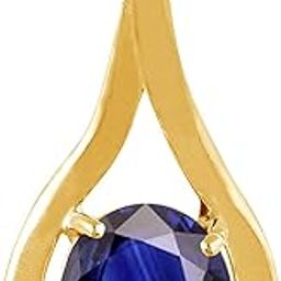 Gems Blue Sapphire Pendant Nilam/Neelam Stone Gold Locket for Men and Women, 15.25 Ratti-image-26