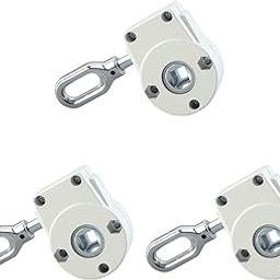 THE STYLE SUTRA® 3 Pieces Drive Gear Lawn Manual Crank Gear for Courtyard Outside Rain Canopy-0