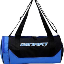Blue Black Sports Gym Bag Travel Duffel Bag for Men and Women-image-41