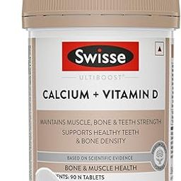 Swisse Calcium + Vitamin D - Supports Stronger Bones, Immunity & Muscle Health (Manufactured In Australia) 90 Tablets (1 Tablet Per Serving)-16