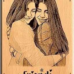 Amazing gifts Unique Friendship Day Gift - Personalize Engraved Wooden Plaque 6X4, Tabletop-image-27