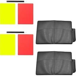 MERISHOPP® 2xSoccer Referee Card Sets with Wallet for Outdoor Sports Football Competition|Sporting Goods | Team Sports | Soccer-image-12