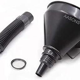 AASONS 2 in 1 Plastic Funnel Can Spout for Oil | Water | Fuel | Petrol | Diesel | Gasoline for Cars | Bikes | Trucks-picture-2
