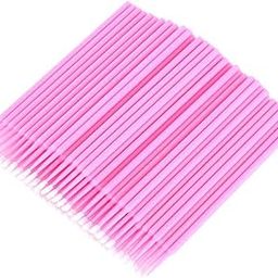 Club Bollywood® 100 Pieces Microblading Micro Brushes Swabs Disposable Applicator| Eyelash Tools| Eyelash Tools|Health & Beauty |• Health & Beauty|100 Pieces Micro Swabs-image-81