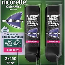 Cool Berry: Nicorette Quickmist Mouthspray Duo Pack - 1 Mg, Cool Berry Stop Sm-picture-15