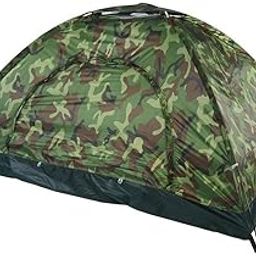 Yasamazing 2 Person Capacity Military Picnic Hiking Camping Portable Waterproof Dome Tent with Bag (Multicolor)-image-65