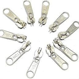 On Blow Steel Zip Slide Runners Size: 10 (Pack of 10 Pieces) Zipper Fasteners Pullers-image-41