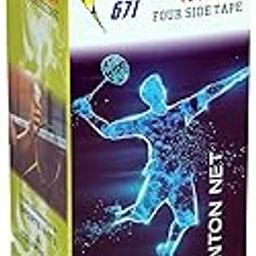 Badminton Net 671 – Durable Nylon Net with Four-Side Reinforced Tape for Indoor & Outdoor Play-10