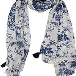 Women Muslin Light-weight Scarves with Digital Print-20