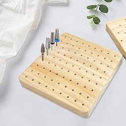 Holder Portable Grinding Head Storage Box for Beginners Home Salon 81 Holes-image-1