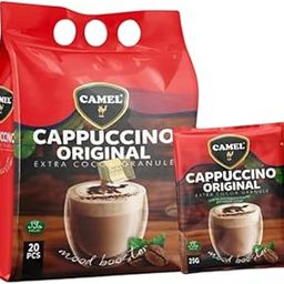 Camel Cappuccino Original with Extra Cocoa Granules, (20 Sachets x 25g)-17