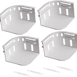 CALANDIS 4Pcs Bed Sheet Clips Simple Keep Firm and Tight Mattress Bed Sheet Fasteners White | Other Bedding-16