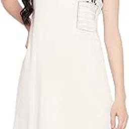 clovia Women's Chic Basic Short Night Dress-picture-11