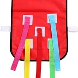 MERISHOPP Children Catch Tail Kindergarten Sports Game Vest Training Equipment Red-image-47