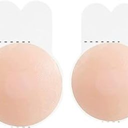 Nipple Pasties,Nipple Covers, Breast Lift Pasties for Women Reusable Adhesive Invisible Silicone Cover Nude.-image-65