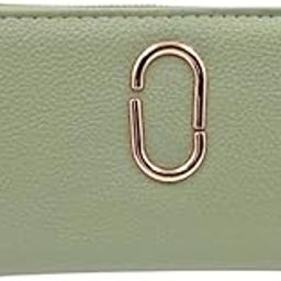 REET Stores Women's Green PU Leather Wallet | Double Zipper Clutch with 8 Card Slots & Spacious Compartments | Fashionable Clutch with Card Holder & Coin Pocket | Color Green | Length 20 cm-image-16