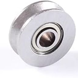 SHOKITECH V623ZZ 623VV V Groove Guide Pulley Rail Ball Bearings Metal-(Pack of 5)-20