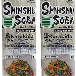 Premium Shinshu Soba Noodles - 400g / 200g each (pack of 2) | Made in Japan | No Maida, No Preservatives, Not Fried but Dried Buckwheat Noodles |No MSG-image-18